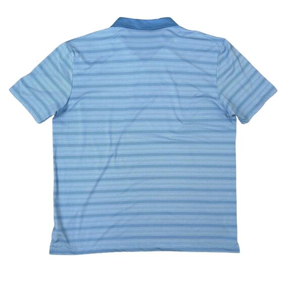 Ping SensorCool Golf Polo Shirt Sensorcool Performance Blue Stripe - Picture 4 of 4